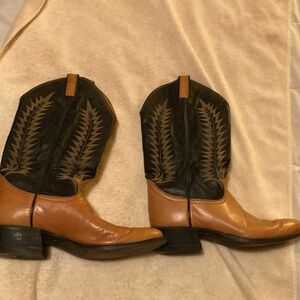 Vintage Tony Lama Men’s Cowboy Boots Size 9 Narrow